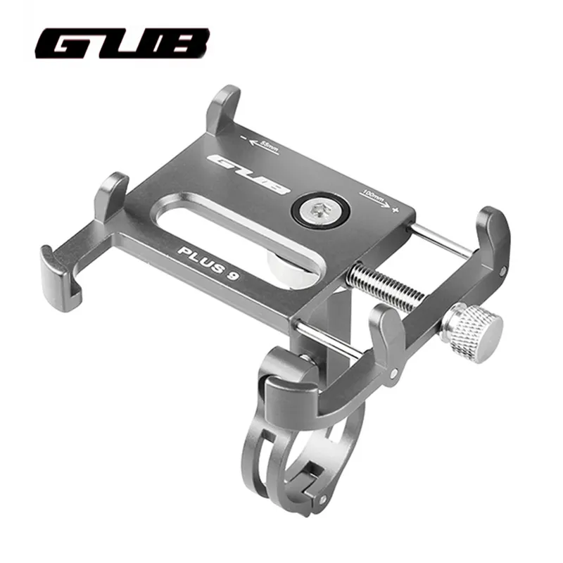 GUB Plus 9 Aluminium Legierung Fahrrad Telefon Halterung MTB Mountainbike Lenker Clip Stand für 3,5 "zu 7,5 "Smartphones