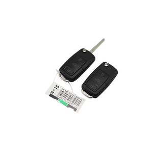 AUTO 3 Tasten Keyless Entry Flip Folding Fernbedienung Schlüssels chl üssel Shell Case Cover für VW Skoda Jetta Golf Polo Passat - Product Image 1