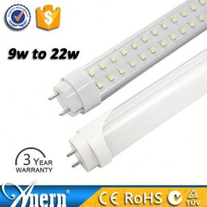 Güç tasarrufu 2 yıl garanti 0.6m 9w smd <span class=keywords><strong>3014</strong></span> led floresan tüp t8 lamba