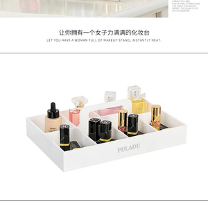 彩色巧妙的设计透明方形丙烯酸托盘 - Product Image 3
