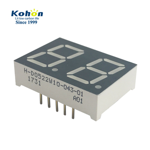 Weiße LED 7-Segment-Anzeige 2-stellige 0,52-Zoll-Kathode mit SMD0402 - Product Image 1