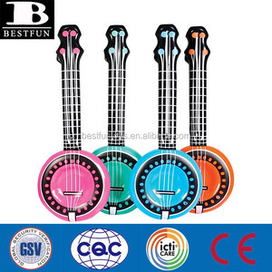 ที่กำหนดเองทำพองใช้เครื่องดนตรีพลาสติกเครื่องดนตรีพองแบนโจของเล่นที่ใช้ - Product Image 2