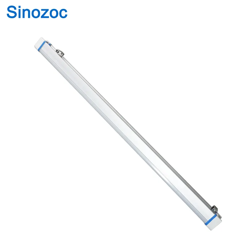 Sinozoc 15W 20W 30W 40W 60W High Brightness Waterproof Dustproof Corrosion Proof LED Tri-proof Linear Light