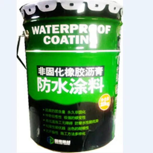 Sproeien Non curing rubber asfalt waterdicht coating voor gebouwen/liquid rubber bitumen