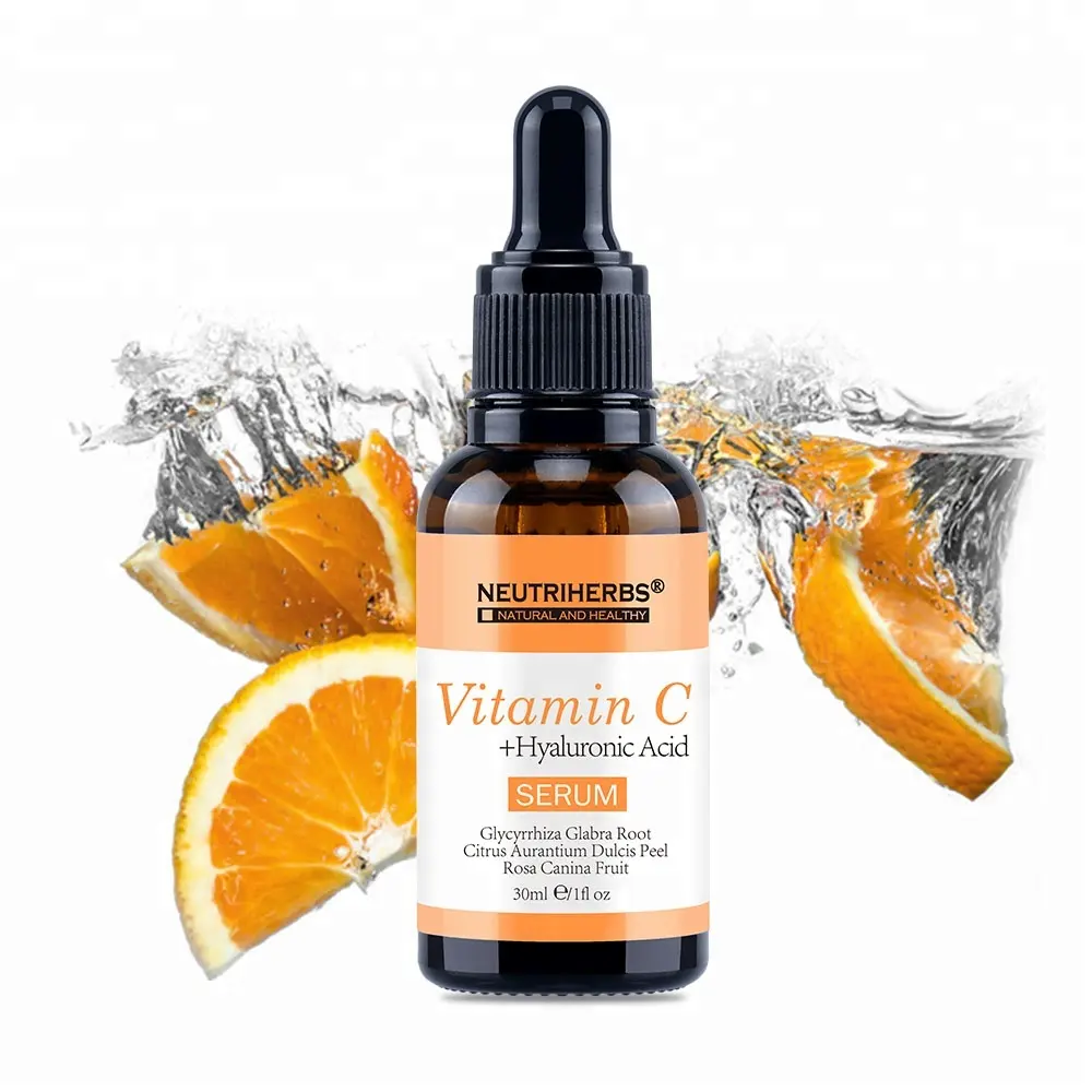 Sérum de vitamine c éclaircissant à base d'herbes photochromiques, meilleure lotion pour le visage, pour l'acné, 120 ml