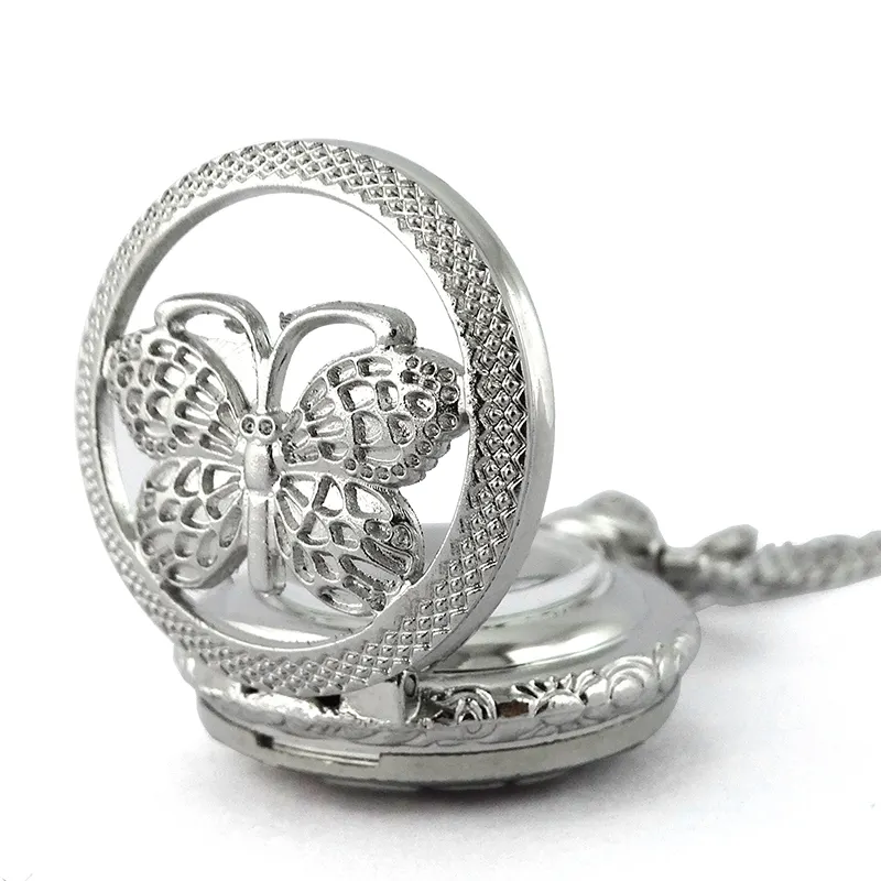 Nouveau design montre-bracelet à quartz avec motif papillon