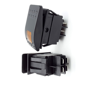 En kaliteli su geçirmez ip68 otobüs rocker anahtarı araba carling 16a t85 55 250v atv rocker anahtarı