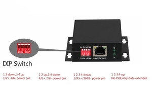 48-57v POEで1出力シングルポートPOEリピータ10/100 150mbpsパワーオーバーイーサネットPOEエクステンダー - Product Image 6