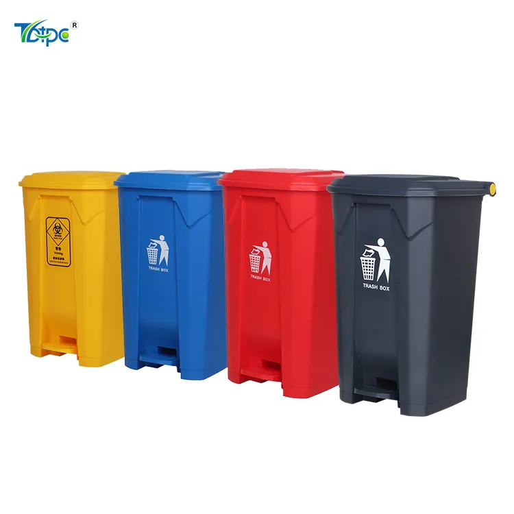 Poubelle panier de corbeille avec codes de couleur, 13 gallons, pour poubelles de 50 litres