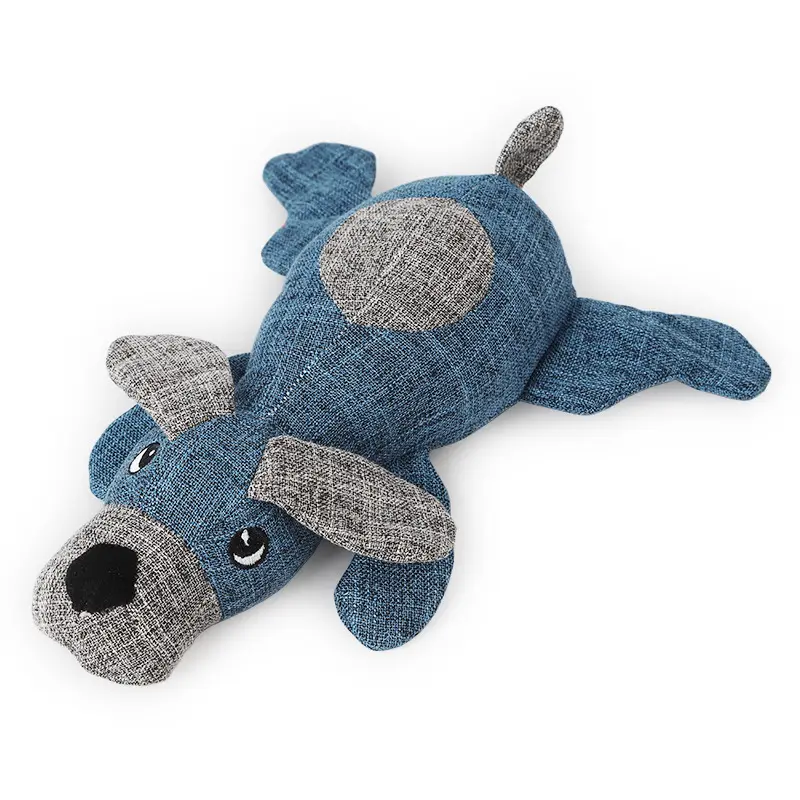 linen puppy toy for pets