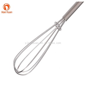 Paslanmaz çelik mini-fouet Inox 14.5 cm Mini itme kırbaç tel çırpıcı çelik ile - Product Image 2