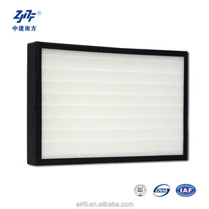 Tùy chỉnh H11 H12 H13 H14 HEPA <span class=keywords><strong>AAF</strong></span> Bảng điều chỉnh Bộ lọc không khí HVAC Nhôm Nhà khách sạn các nhà sản xuất sử dụng điều kiện bao gồm lõi bơm - Product Image 4