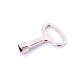 1PCS Version Elevator Door <strong>Keys</strong> Train Triangle <strong>Key</strong> Triangular Socket Spanner <strong>Key</strong> Cabinet Lock for Distribution Box - Product Image 2