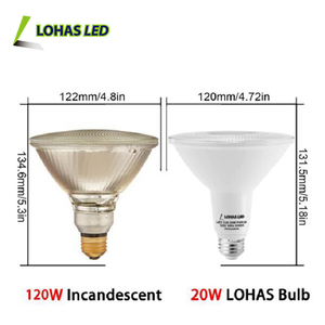 LOHAS LED Par20 Par30 Par38LEDパーライト9W15W20Wハイパワースポットライト電球マルチカラーLEDパーライト - Product Image 5