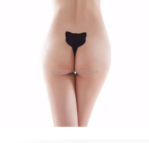 Sexy sin costuras reutilizable autoadhesivo sin línea C String Panty Print Low-Rise T Back Bragas Invisible No-Line C String - Product Image 2