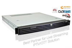40 60 80 100 Channel IPTV Streaming Forwarding Server IPTV Transcoder IPTV Encoder Transcoder