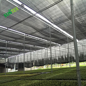 China Factory Angebot HDPE Greenhouse Shade Mesh/Shading Net/Polypropylen Knitted Shade Cloth Mesh