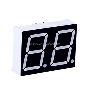 Werkseitig hochwertige 2-stellige LED 7-Segment-Anzeige 0,80 Zoll 7-Segment-LED-Anzeige DIP 0,8 "Sieben-Segment-Anzeige für Timer