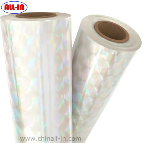 Impermeable bopp laminación térmica película con diseño de embalaje de papel material hecho en china
