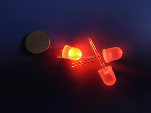 620nm-625nm Diffus Rot Farbe <span class=keywords><strong>10mm</strong></span> runde <span class=keywords><strong>led</strong></span>-diode Für <span class=keywords><strong>RGB</strong></span> unterwasser licht