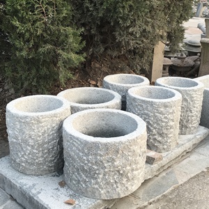 גדול צמחי אבן גינון סירים זול טבעי אבן עציץ