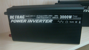 電動ケトルヘアドライヤーコンピューターファン入力DC12V出力220-240Vに使用されるパワーインバーター1000W - Product Image 5