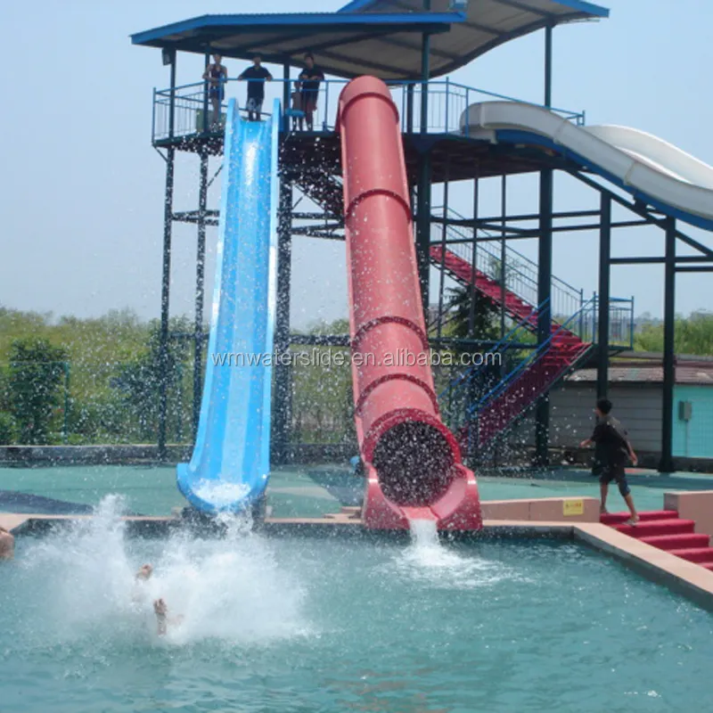 Grande scivolo d'acqua del parco dei bambini dell'attrezzatura del gioco dell'acqua della piscina per la piscina