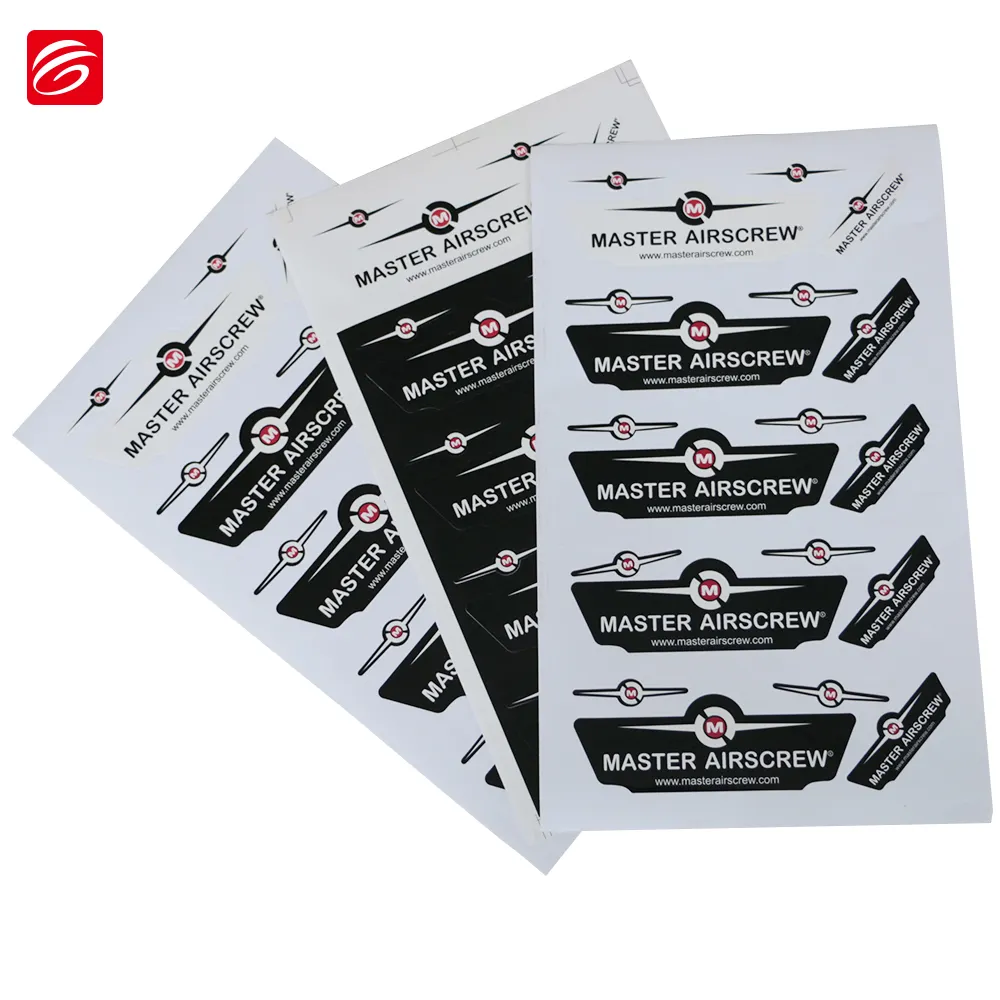 Cheap wholesale vinyl stickers  self adhesive vinyl sticker  die cut logo custom stickers China supplier
