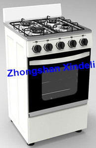 低价便宜的燃气灶具与烤箱煤气炉烤箱 4 炉与铜燃烧器与风组 - Product Image 3