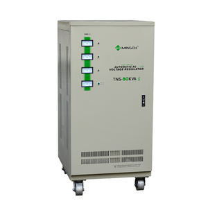 MINGCH TNS-15KVA 30KVA 50KVA 3 שלב Ac AVR אוטומטי מתח רגולטור 400V עם LED תצוגה דיגיטלית