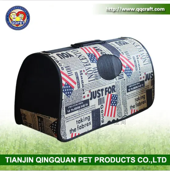 BSCI QQ Pebed מפעל סיטונאי באיכות גבוהה תכליתי לחיות מחמד כלב carrier tote & בתים