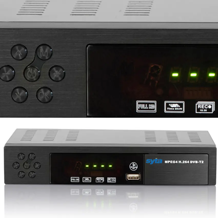 SYTA digital DVB-T2 TV receptor fta iptv caja multi-Elección panel stb fábrica stb