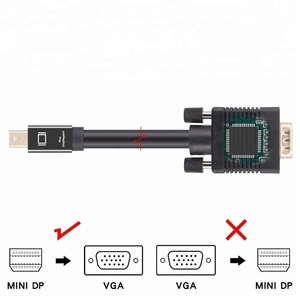 标准的mindp到VGA支持4K * 2k 2160p与用于HDTV DVD计算机的IC芯片3D