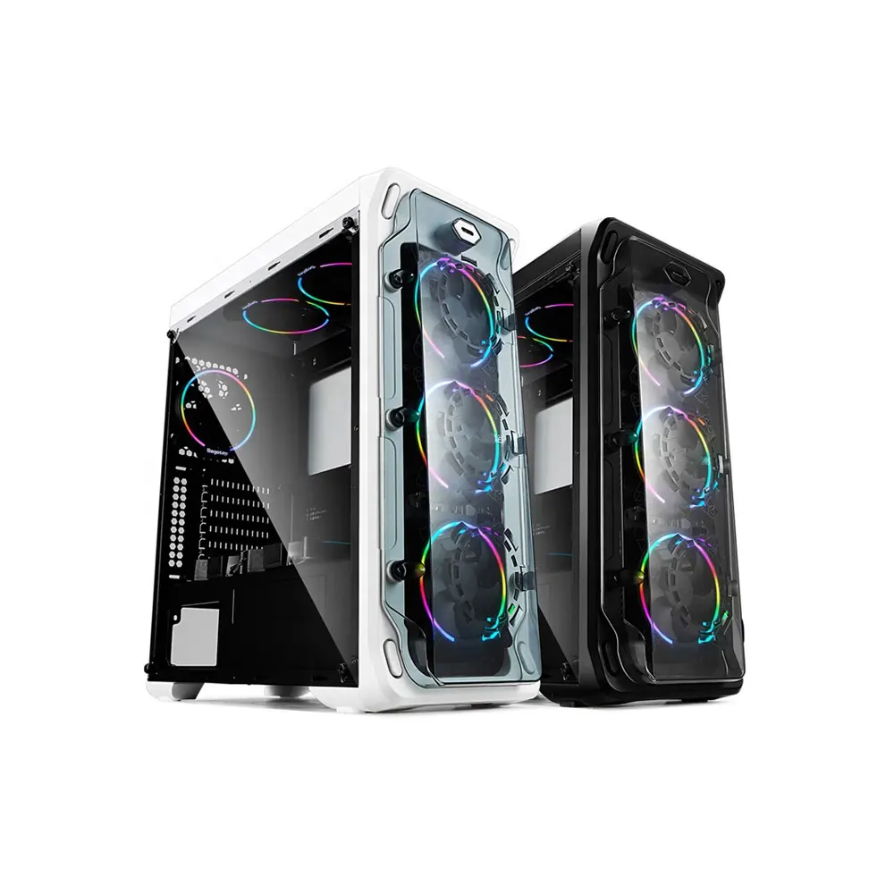 2021 vender Bem Nova Completa Torre ATX Caso PC Gaming Caso com USB 3.0 HD Áudio