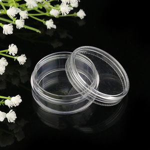 Empty Cosmetic <strong>Jar</strong> 3ml <strong>5ml</strong> 10ml 15ml 20ml Plastic clear Cream <strong>Jar</strong> - Product Image 2