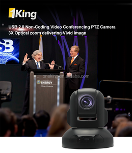 ขายร้อน1080P30fps มินิ Ptz 3x Full Hd กล้องวิดีโอที่มี USB2.0เอาท์พุท - Product Image 4