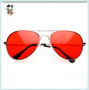 Color Lens Hangover <strong>Cop</strong> Pilot Costume Sunglasses for Party HPC-0612