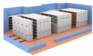 Hướng dẫn sử dụng kỹ thuật vẽ máy nén lưu trữ mật độ cao lưu trữ di động Kệ Hệ thống lưu trữ máy nén di động - Product Image 2