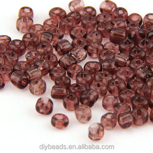 Wholesale 2mm 3mm 4mm Seed Beads <strong>Bulk</strong> Glass Seed Beads Transparent Solid Color Glass Beads