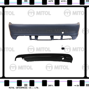 Rear Bumper for BMW E46 2D S W/<strong>O</strong> PDC (<strong>M</strong>-TECH Look) Body <strong>Kits</strong> - Product Image 1