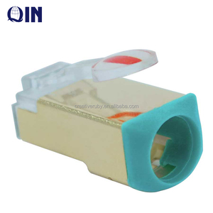 QIN CREATIVE RJ45 CONNECTOR CAT5 CAT6 CAT7 FTP METAL SHIELD RJ45 CONNECTOR PLUG