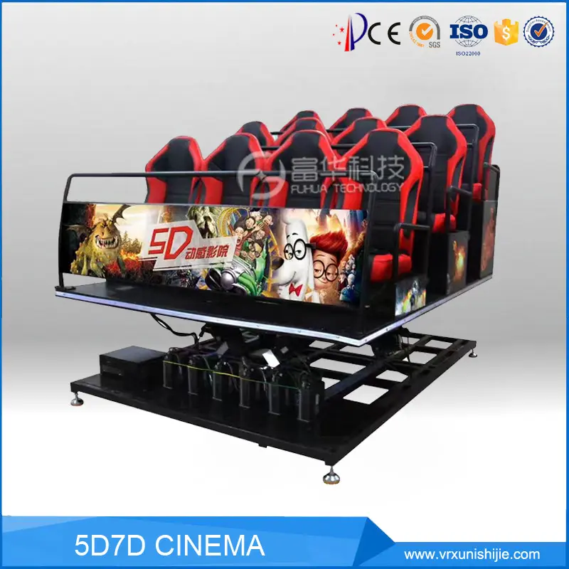 Virtuelle Realität 6D Simulator 9D Kino 3D 4D 5D Kino Ausrüstung Amusement Park 7D Kino Simulator Kabine 5D Theater