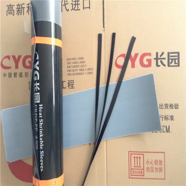 3 Layers PP Coated Pipe Shrink Sleeve Field Joint Sleeve Heat Shrink Sleeve for Pipes