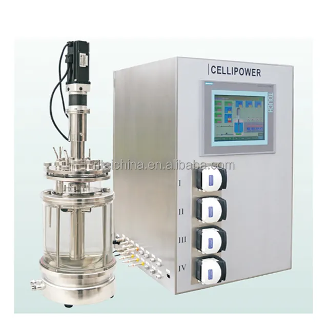 Cellpower 08 Series Lab Supplies Cell Culture Glass Material Bioreactor