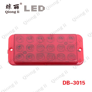 DB-3015ไฟ <span class=keywords><strong>LED</strong></span> ด้านข้าง Marker และไฟกวาดล้างสากลกันน้ำด้านเครื่องหมายแสงสำหรับรถบรรทุกรถพ่วง