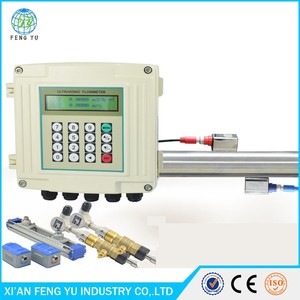Clamp-auf flow meter sensor tragbare ultraschall-durchflussmesser für arduino