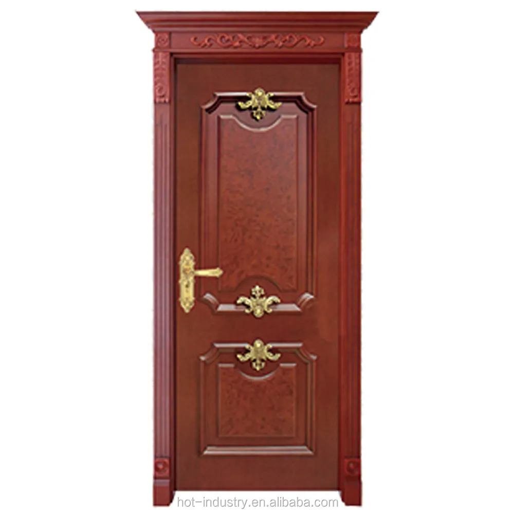 प्राचीन नक्काशीदार ठोस फैंसी लकड़ी के दरवाजे डिजाइन, लकड़ी डबल दरवाजा डिजाइन, ठोस लकड़ी बेडरूम का दरवाजा