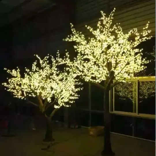 Künstliche led kirschblüten-bäumelenlampe für hochzeiten veranstaltungsdekoration