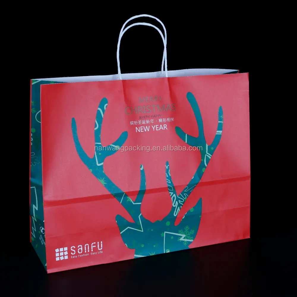 Sacchetto del Regalo di buon Natale da Nanwang, con Stampa Personalizzata