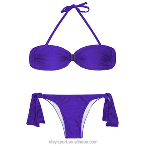 Fancy Strandkleding Sexi Sexi Meisje Bikini Foto Nieuw Ontwerp Xxxx Sexy Meisje Bikini Halter Bandeau Bikini - Product Image 4